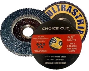 25 Cut Off Wheel / 20 Flap Disc Combo